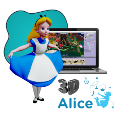 Alice 3d - КИБЕРшкола программирования для детей, компьютерные курсы для школьников, начинающих и подростков - KIBERone г. Благовещенск