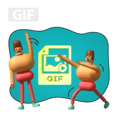 Gif-анимация - КИБЕРшкола программирования для детей, компьютерные курсы для школьников, начинающих и подростков - KIBERone г. Благовещенск