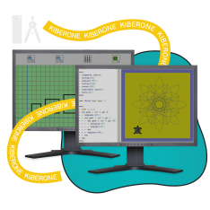 Исполнители чертежник и черепашка - КИБЕРшкола программирования для детей, компьютерные курсы для школьников, начинающих и подростков - KIBERone г. Благовещенск