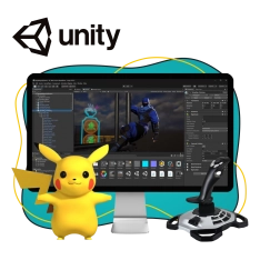 Мир игр на Unity 2D на популярном движке + AI-помощники - КИБЕРшкола программирования для детей, компьютерные курсы для школьников, начинающих и подростков - KIBERone г. Благовещенск