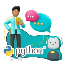 Умный чат-бот на Python на Telegram - КИБЕРшкола программирования для детей, компьютерные курсы для школьников, начинающих и подростков - KIBERone г. Благовещенск