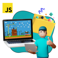 Программирование на JavaScript. Учимся создавать игры! - КИБЕРшкола программирования для детей, компьютерные курсы для школьников, начинающих и подростков - KIBERone г. Благовещенск